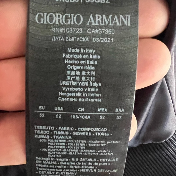 Giorgio Armani Jacket with hood - Picture 4 of 6